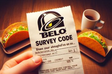 Taco Bell Survey Code